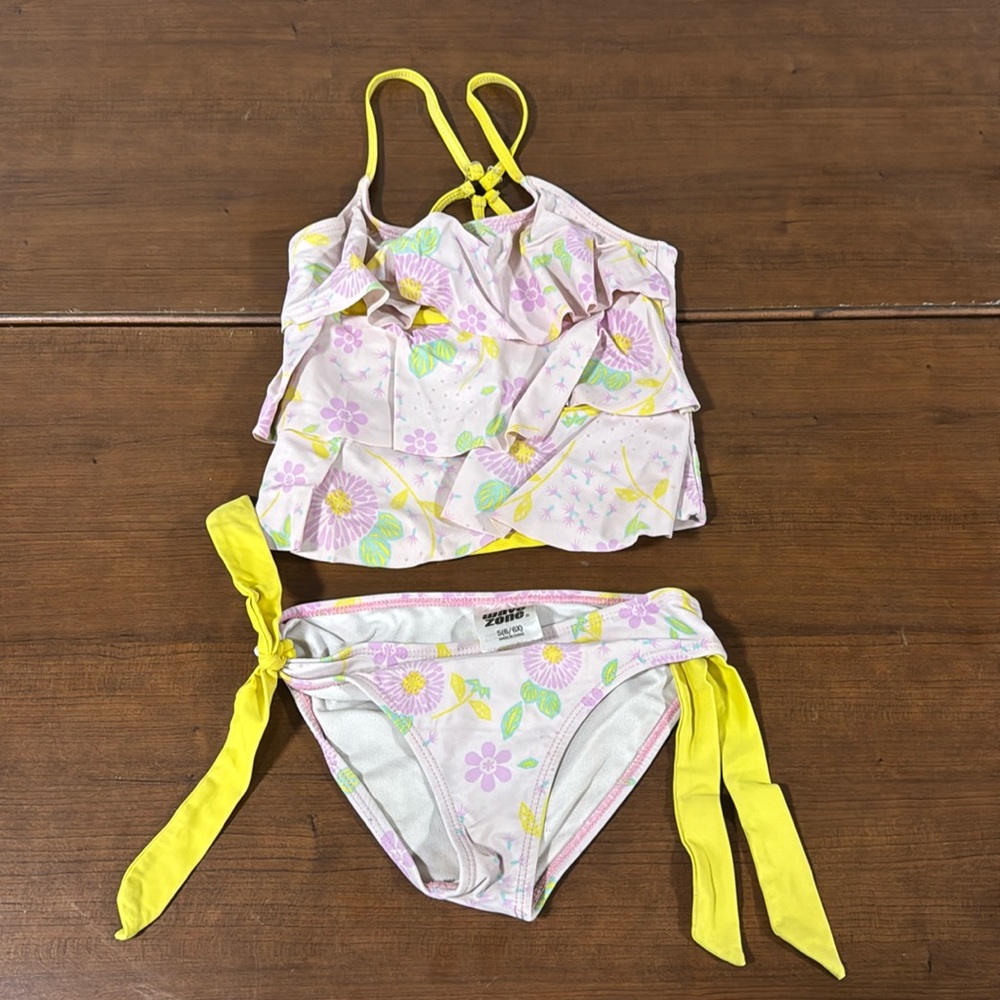 Two Piece Swim Suit - Youth Size 6/6X